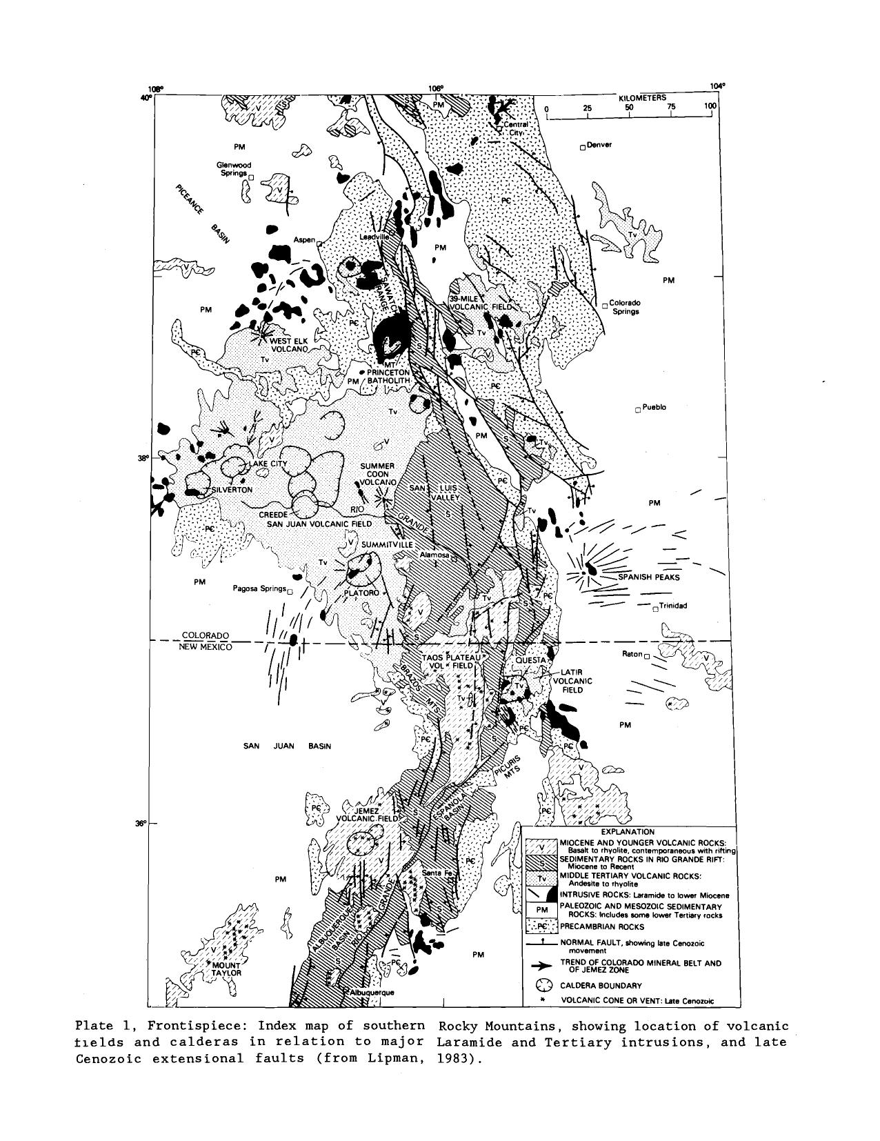 Mineralization in Silicic Calderas: Questa, New Mexico and the San Juan Mountains, Colorado, Taos, New Mexico to Lake City, Colorado, July 20-July 25, 1989 by Philip M. Bethke Peter W. Lipman Paul B. Barton Nora K. Foley David A. Sawyer(auth.)