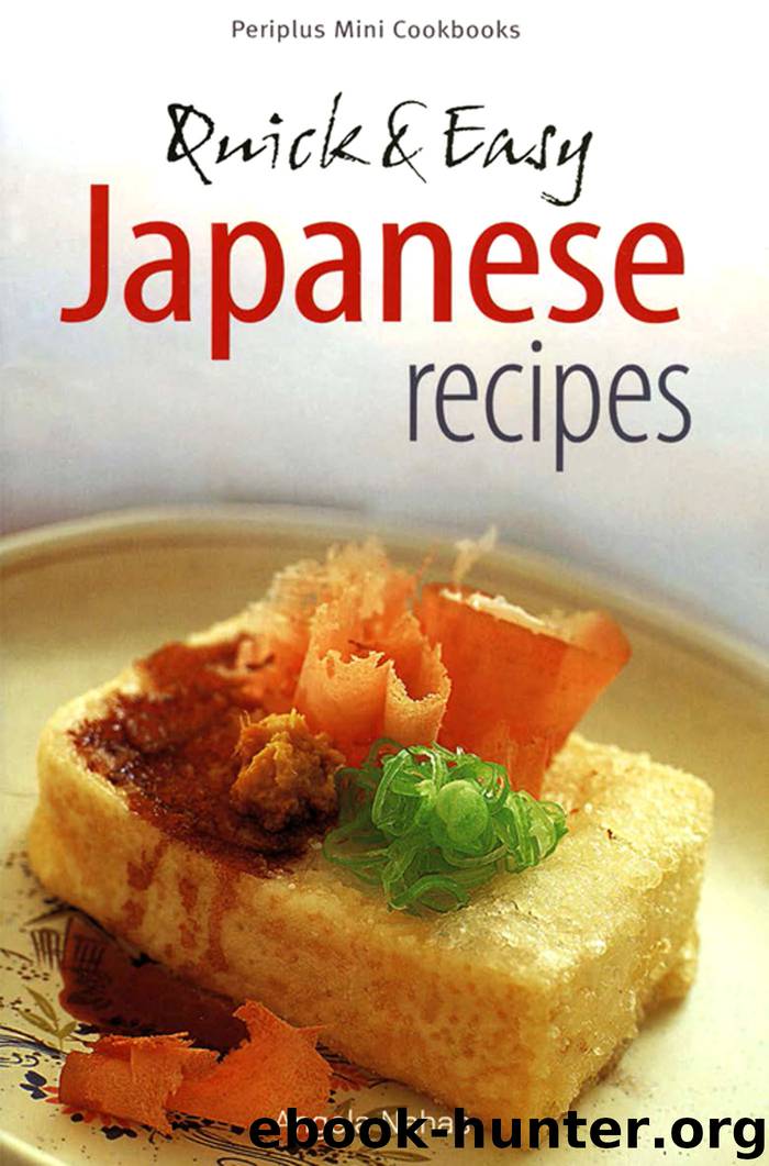 Mini Quick & Easy Japanese Recipes by Angela Nahas