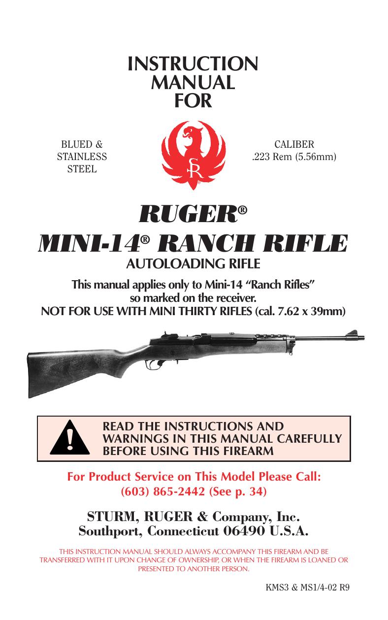 Mini-14 Ranch for pdf by Unknown