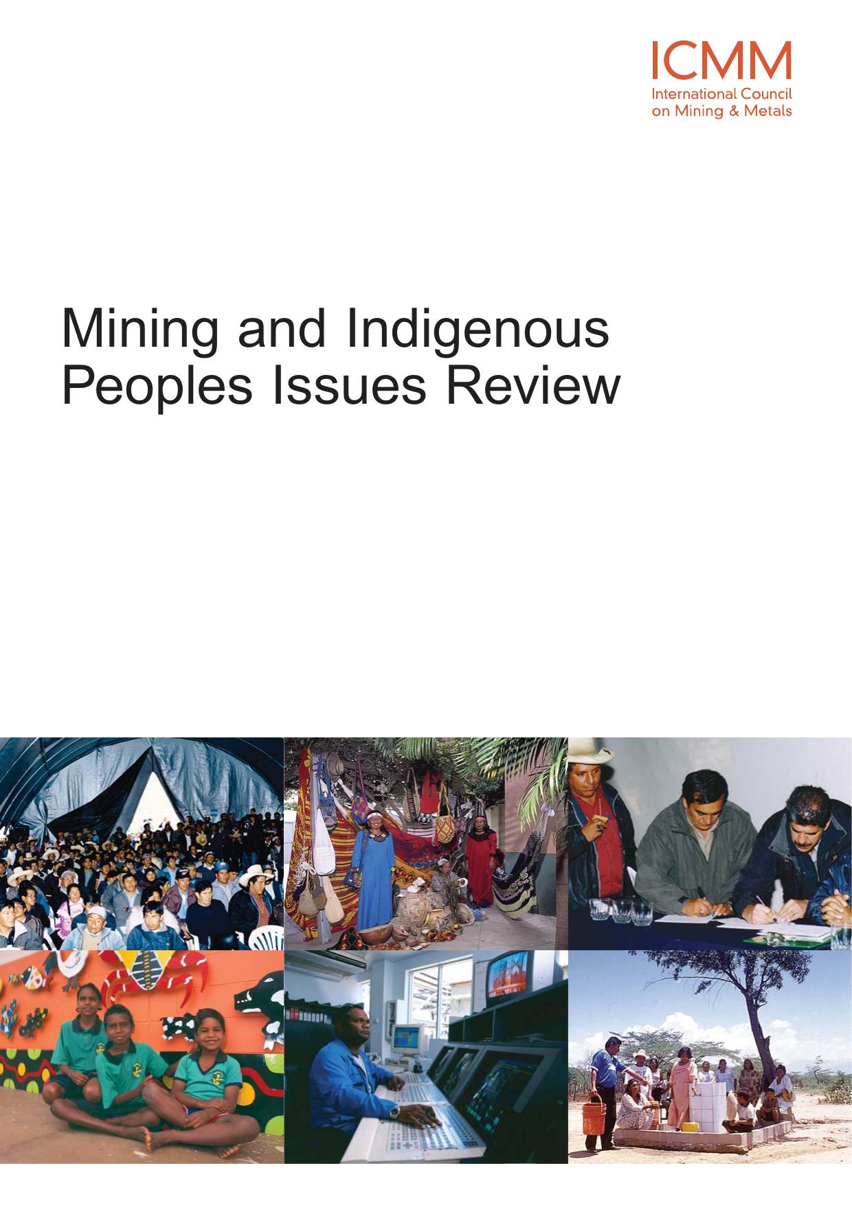 Mining and Indigenous Peoples Issues Review by Render Jo M