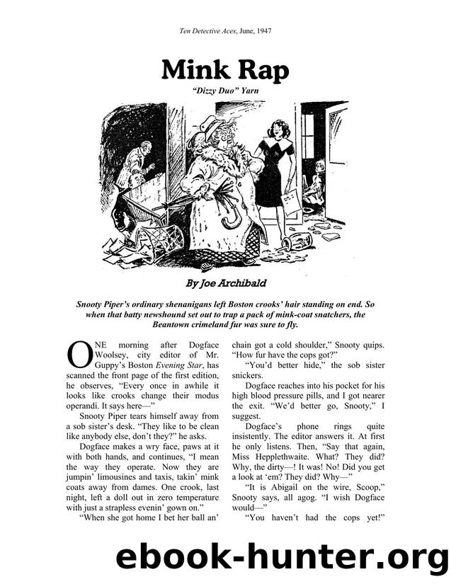 Mink Rap by Joe Archibald (pdf)