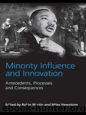 Minority Influence and Innovation by Martin Robin;Hewstone Miles;