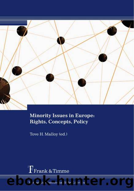 Minority Issues in Europe: Rights, Concepts, Policy : Rights, Concepts, Policy by Tove H. Malloy