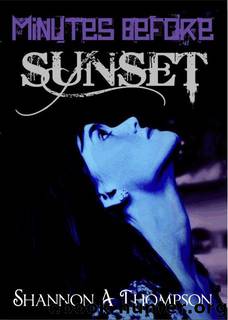 Minutes Before Sunset (Timely Death Trilogy) by Thompson Shannon A
