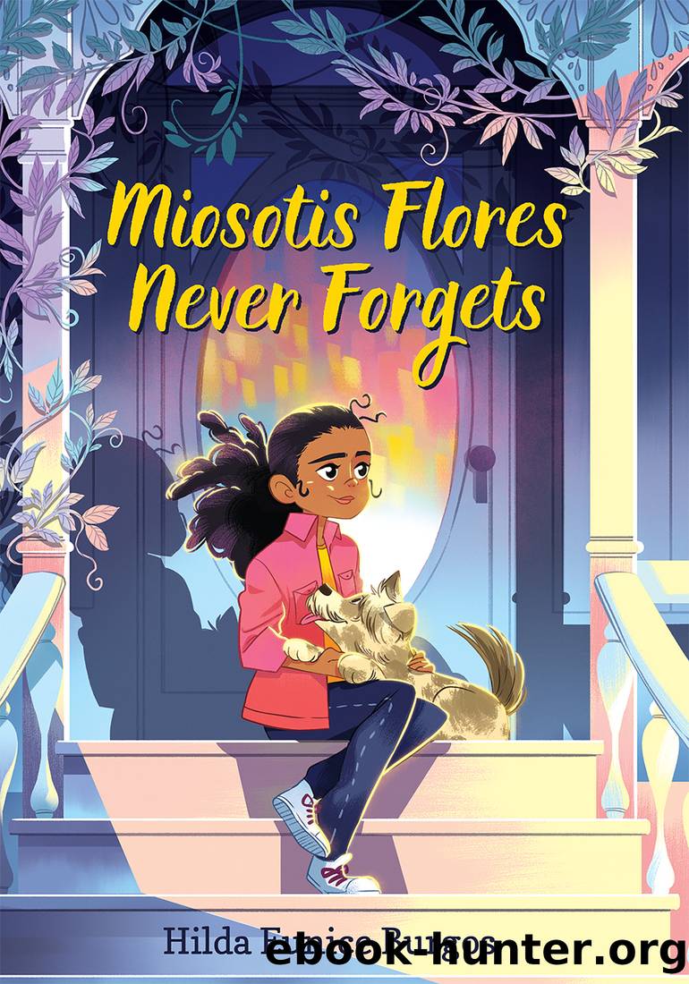Miosotis Flores Never Forgets by Hilda Eunice Burgos