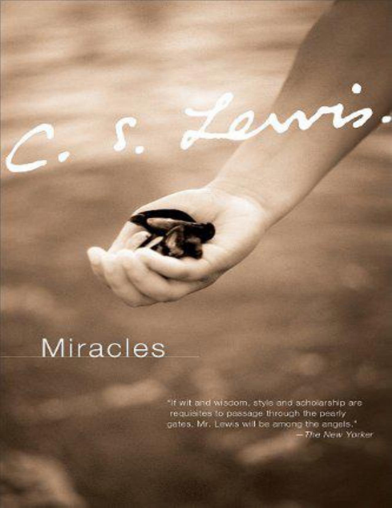 Miracles by C. S. Lewis