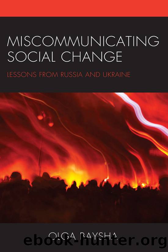 Miscommunicating Social Change by Baysha Olga