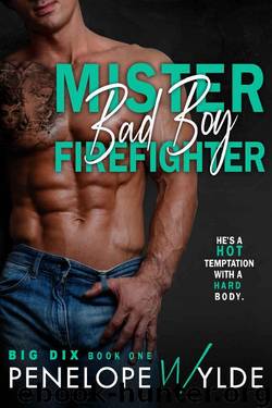 Mister Bad Boy Firefighter: Small-town Fireman Second-Chance Romance (Big Dix Book 1) by Penelope Wylde