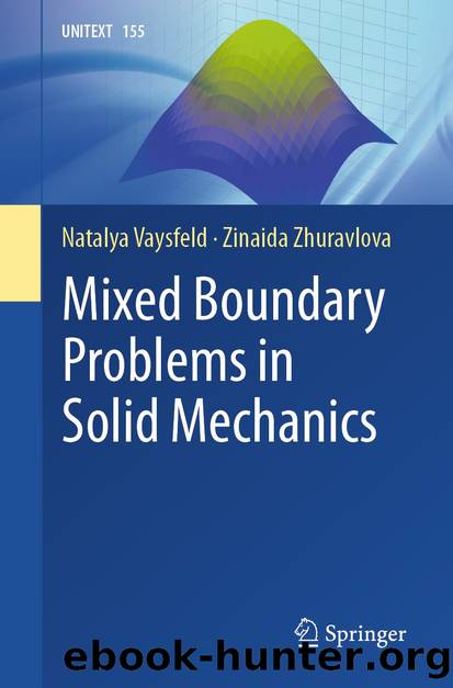 Mixed Boundary Problems in Solid Mechanics by Natalya Vaysfeld & Zinaida Zhuravlova