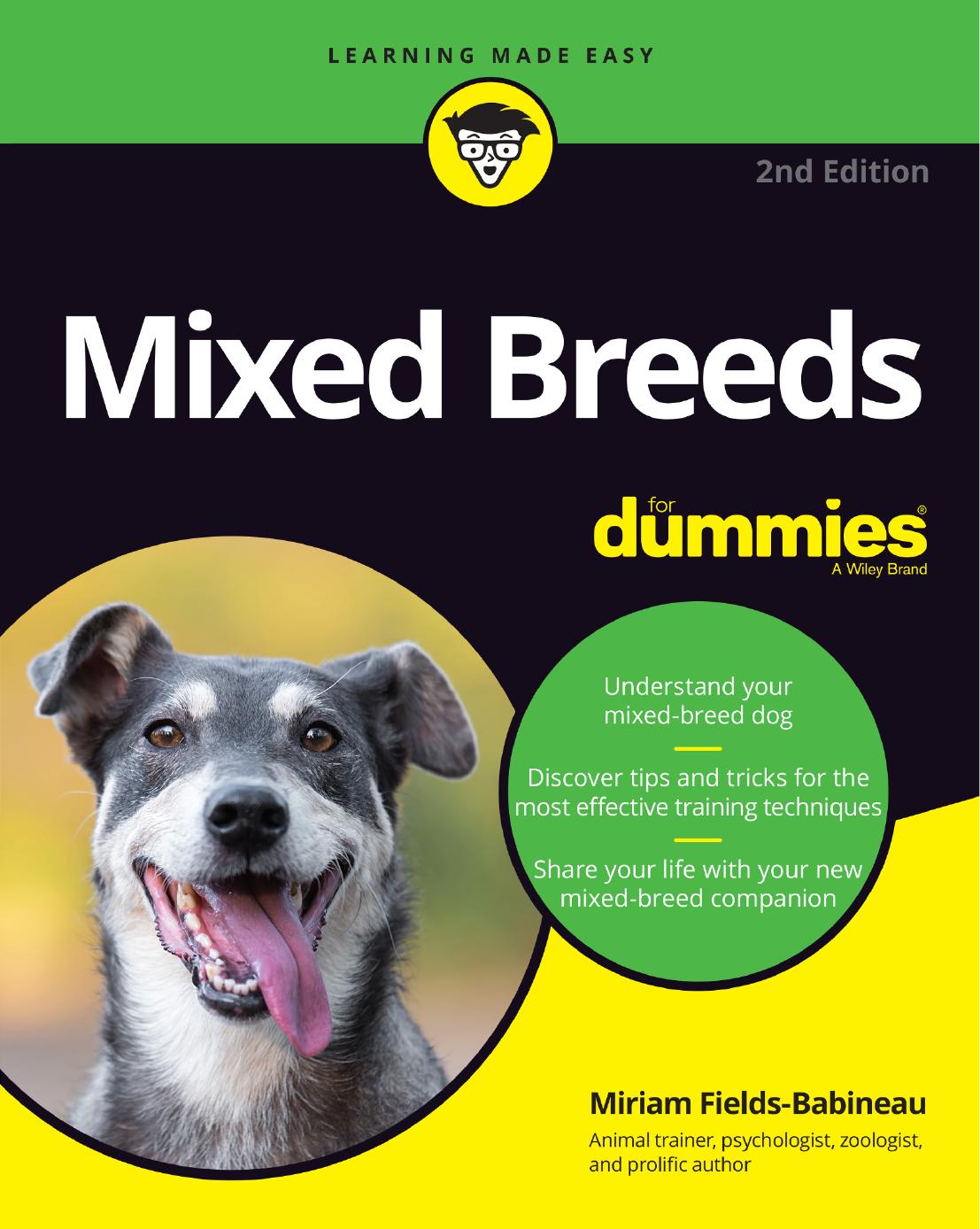 Mixed Breeds For Dummies by Miriam Fields-Babineau
