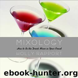 Mixology by Holly Rapport