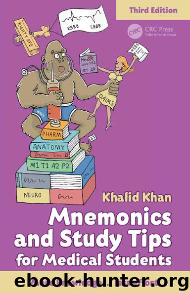 Mnemonics and Study Tips for Medical Students, Third Edition by Khalid Khan