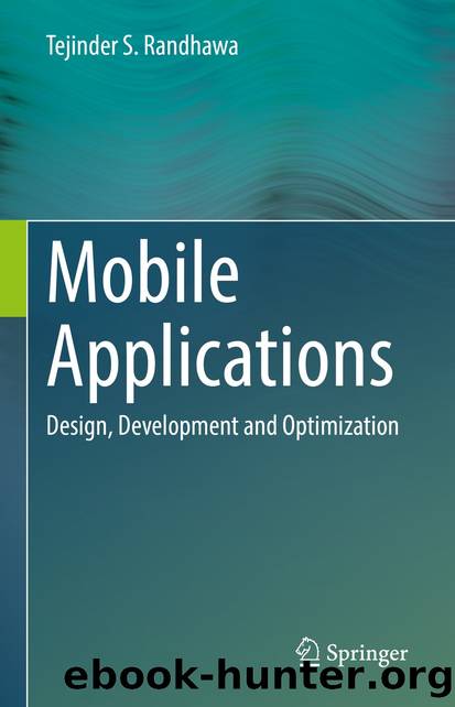 Mobile Applications by Tejinder S. Randhawa