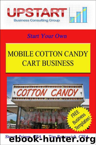 Mobile Cotton Candy Cart Business by Roncevich Tim & Primm Steven