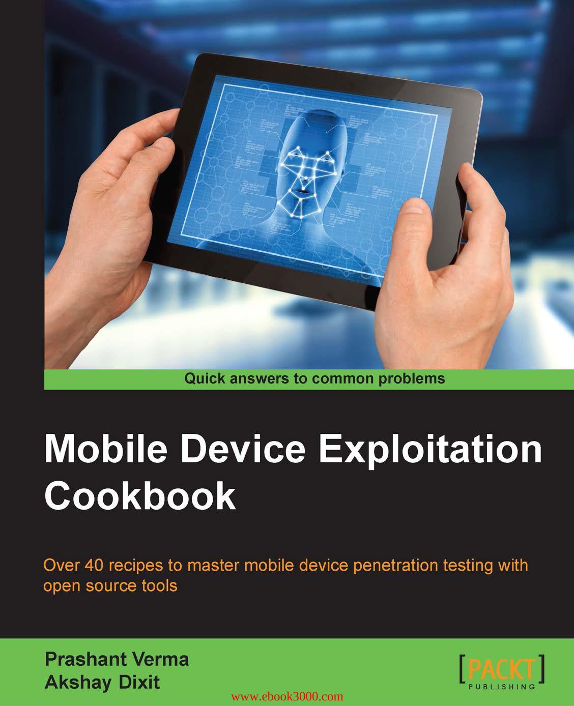 Mobile Device Exploitation Cookbook by Unknow
