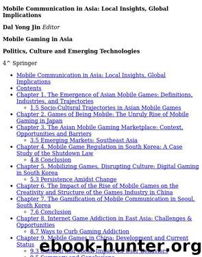 Mobile Gaming in Asia by Dal Yong