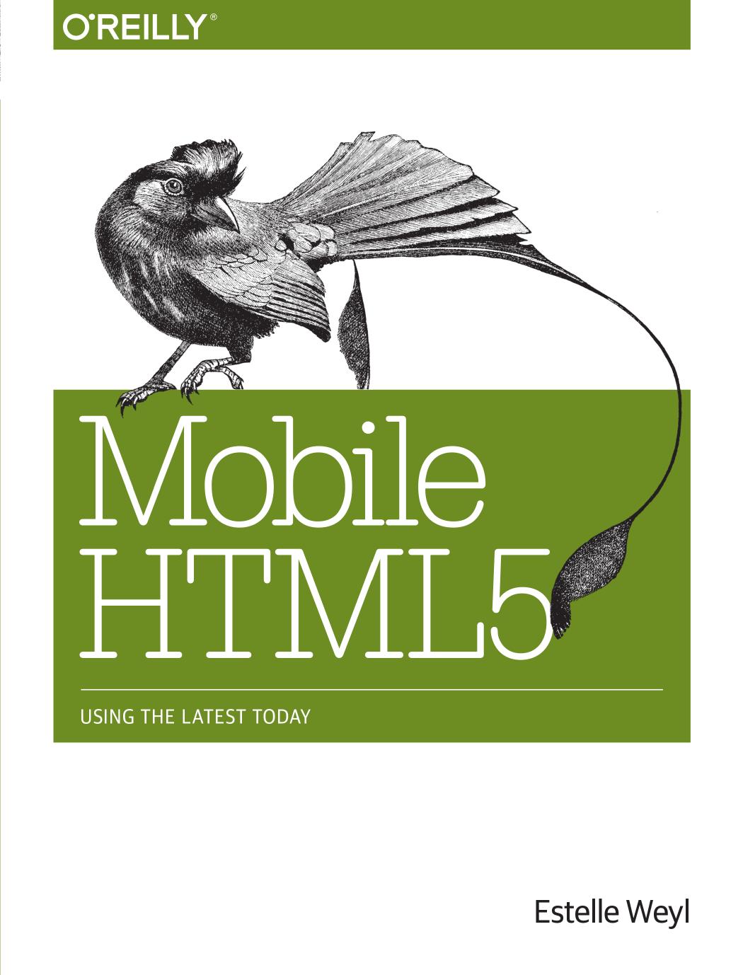 Mobile HTML5 by Estelle Weyl