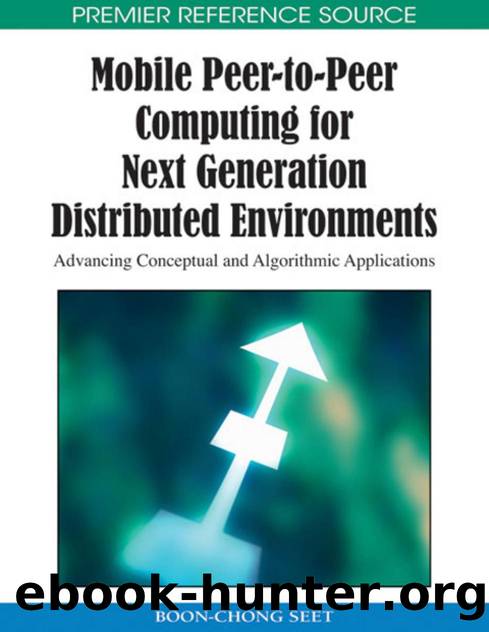 Mobile Peer-to-Peer Computing for Next Generation Distributed Environments by Unknown