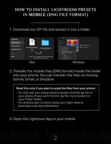 Mobile Presets Installation Guide by Unknown