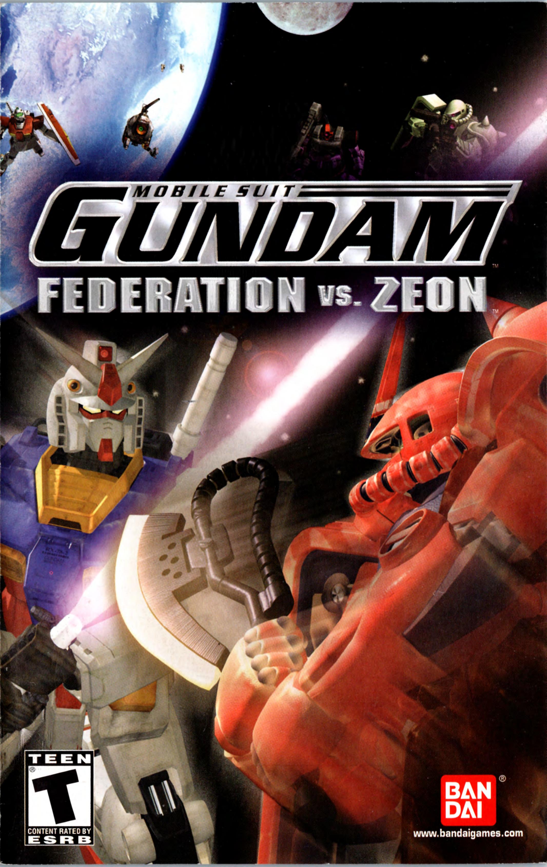 Mobile Suit Gundam- Federation vs. Zeon (USA) by Jonathan Grimm