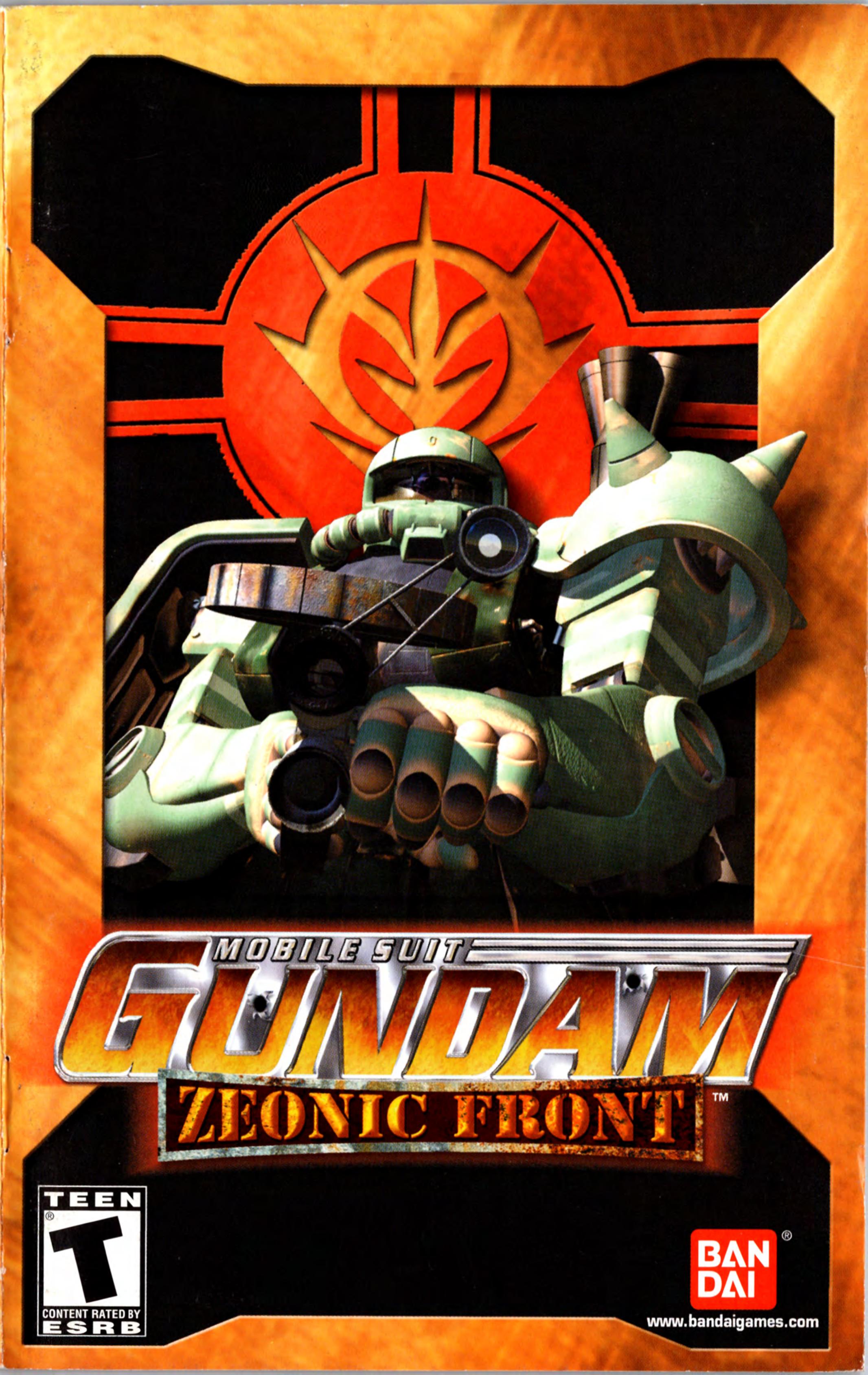 Mobile Suit Gundam- Zeonic Front (USA) by Jonathan Grimm