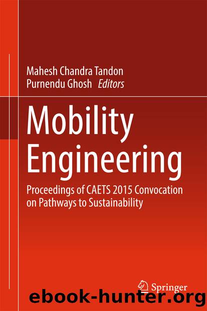 Mobility Engineering by Mahesh Chandra Tandon & Purnendu Ghosh