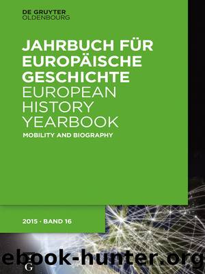 Mobility and Biography by Sarah Panter