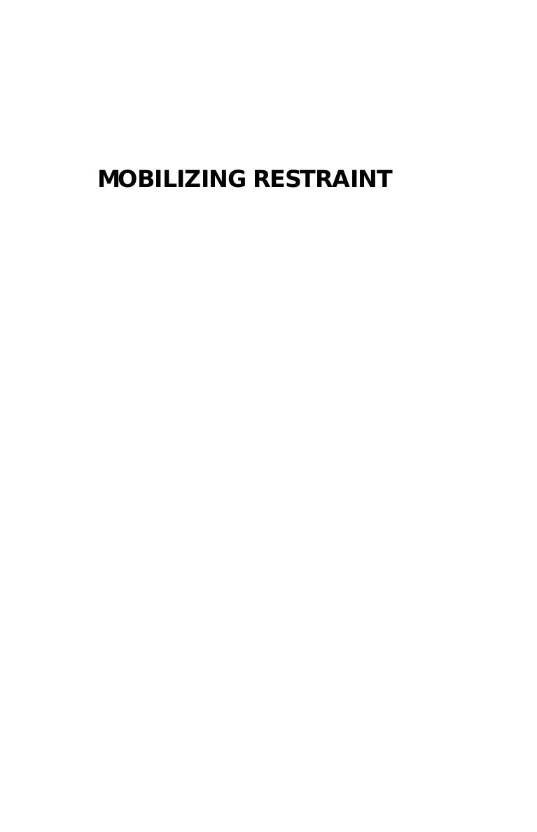 Mobilizing Restraint: Democracy and Industrial Conflict in Post-Reform South Asia by by Emmanuel Teitelbaum