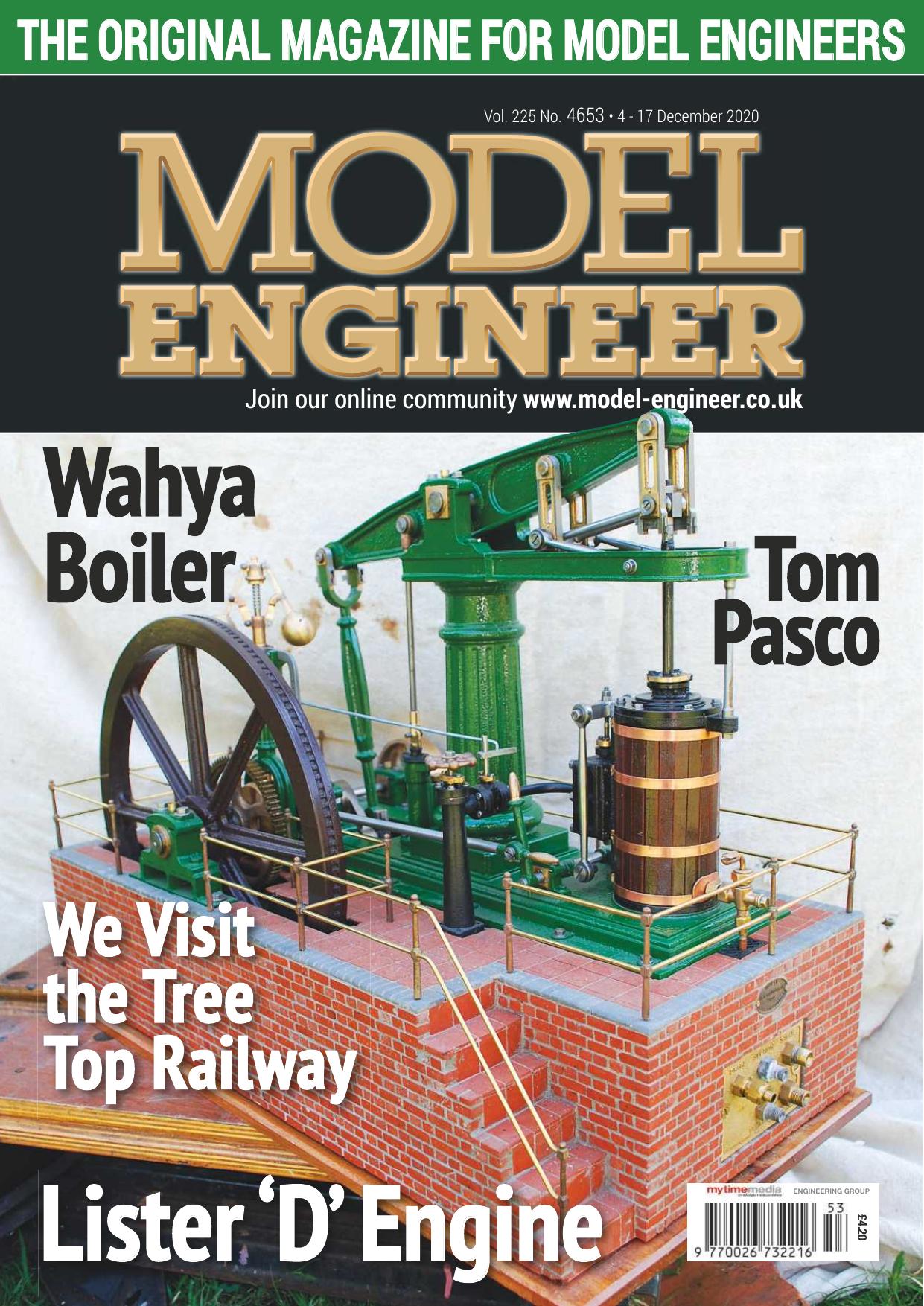 Model Engineer - Issue 4653 - 4 December 2020 by Unknow