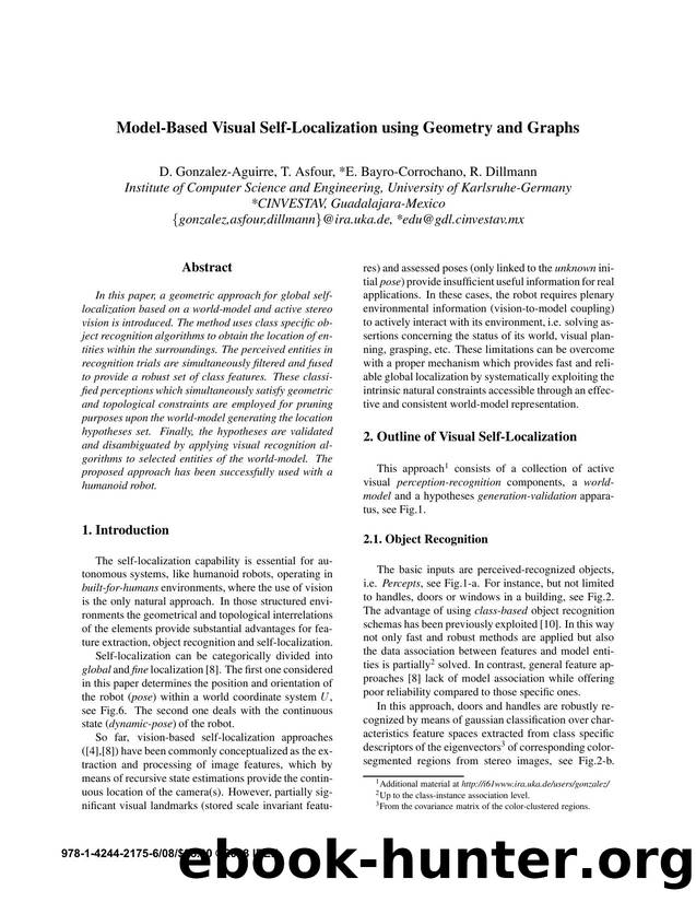 Model-Based Visual Self-Localization using Geometry and Graphs by 