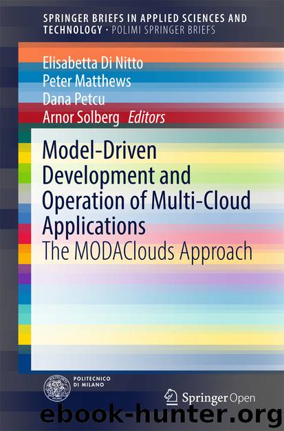 Model-Driven Development and Operation of Multi-Cloud Applications by Elisabetta Nitto Peter Matthews Dana Petcu & Arnor Solberg