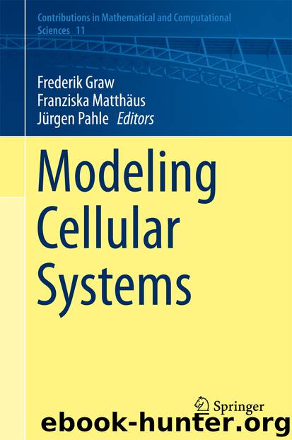 Modeling Cellular Systems by Frederik Graw Franziska Matthäus & Jürgen Pahle