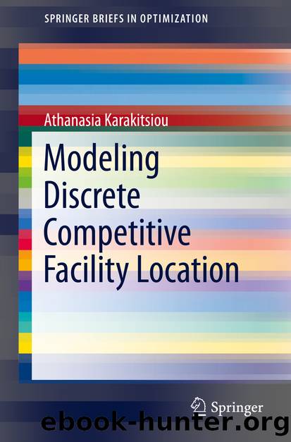 Modeling Discrete Competitive Facility Location by Athanasia Karakitsiou