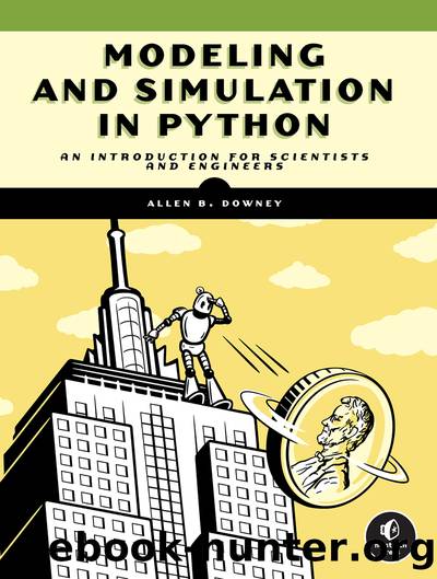 Modeling and Simulation in Python: An Introduction for Scientists and Engineers by Allen B. Downey
