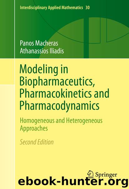 Modeling in Biopharmaceutics, Pharmacokinetics and Pharmacodynamics by Panos Macheras & Athanassios Iliadis