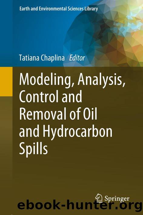 Modeling, Analysis, Control and Removal of Oil and Hydrocarbon Spills by Tatiana Chaplina & Abdelazim Negm