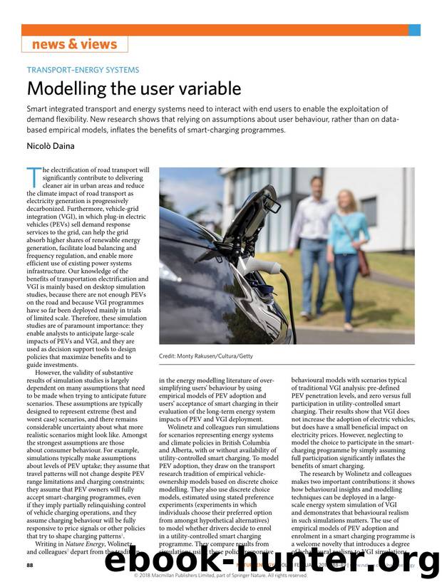 Modelling the user variable by Nicolò Daina