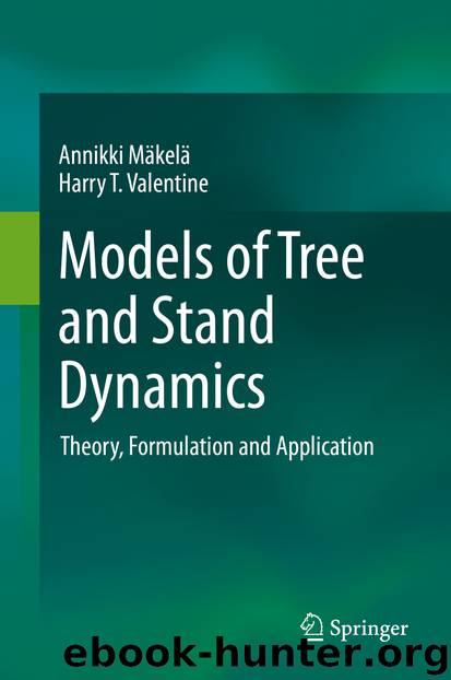 Models of Tree and Stand Dynamics by Annikki Mäkelä & Harry T. Valentine