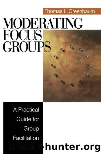 Moderating Focus Groups by Thomas L. Greenbaum
