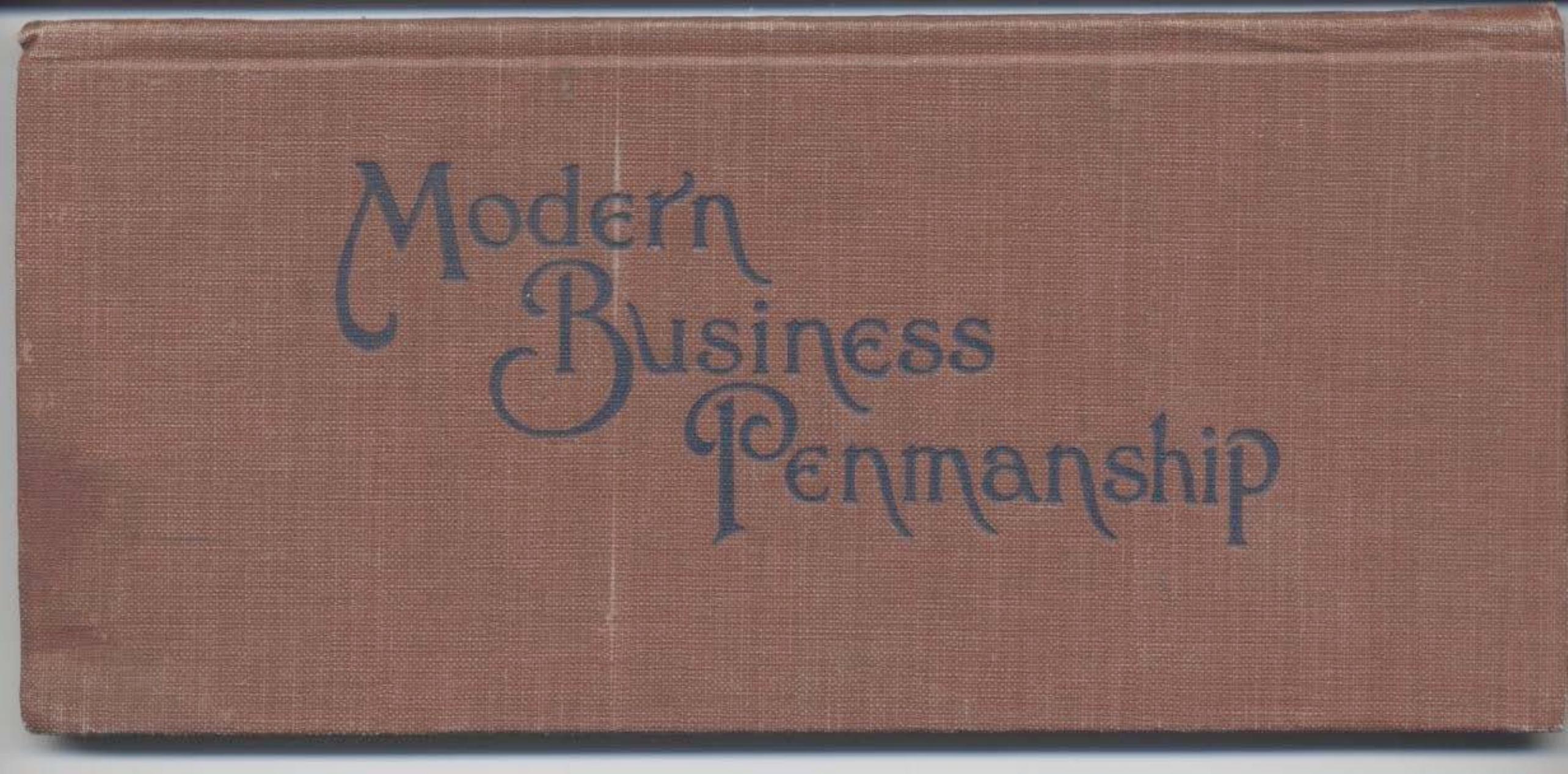 Modern Business Penmanship by Mills Edward C