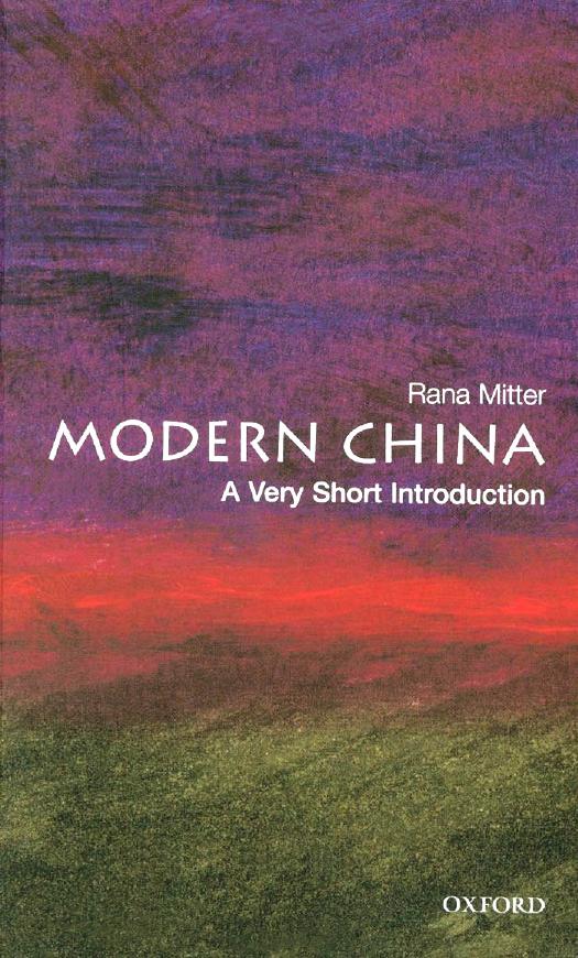 Modern China: a very short introduction by Mitter Rana