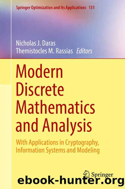 Modern Discrete Mathematics and Analysis by Nicholas J. Daras & Themistocles M. Rassias