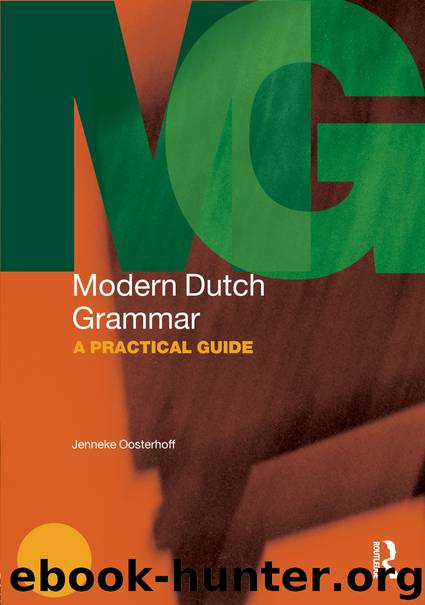 Modern Dutch Grammar by Oosterhoff Jenneke;