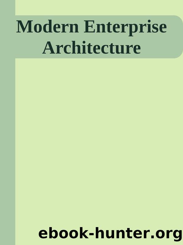Modern Enterprise Architecture by 2023