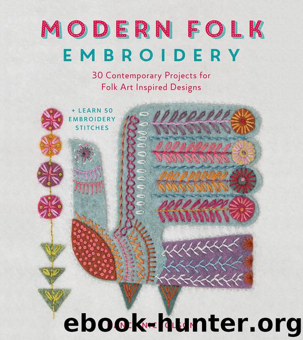 Modern Folk Embroidery by Nancy Nicholson