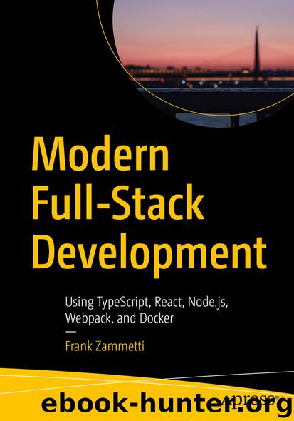 Modern Full-Stack Development by Frank Zammetti