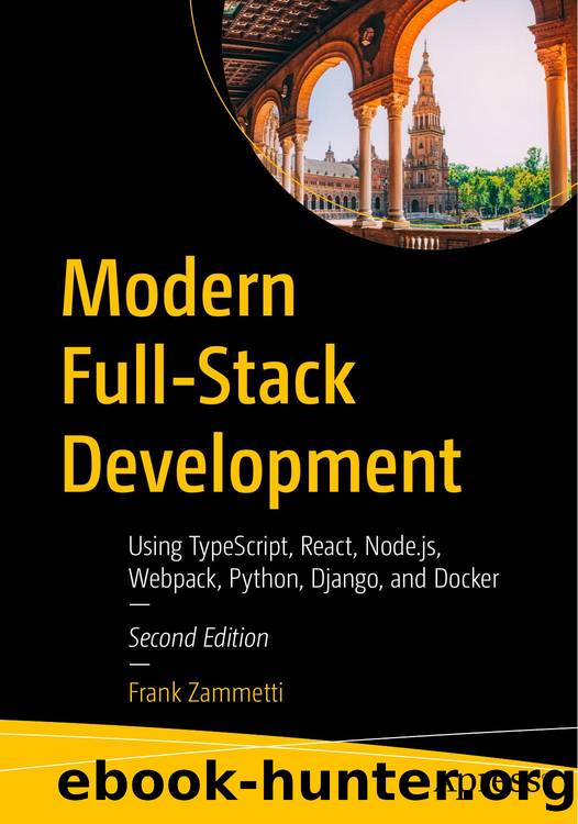 Modern Full-Stack Development. 2nd Edition by Frank Zammetti