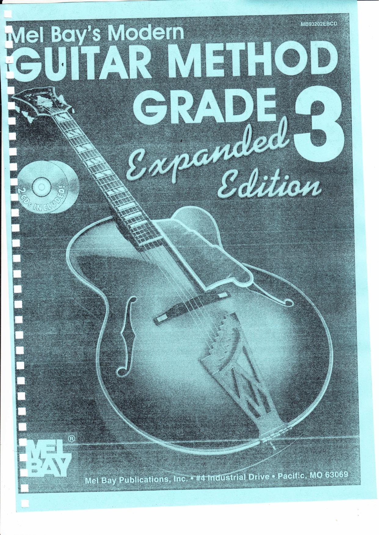 Modern Guitar Method Grade 3, Expanded by Mel Bay
