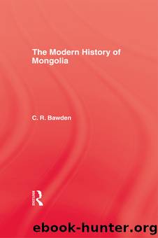 Modern History Mongolia Hb by Bawden