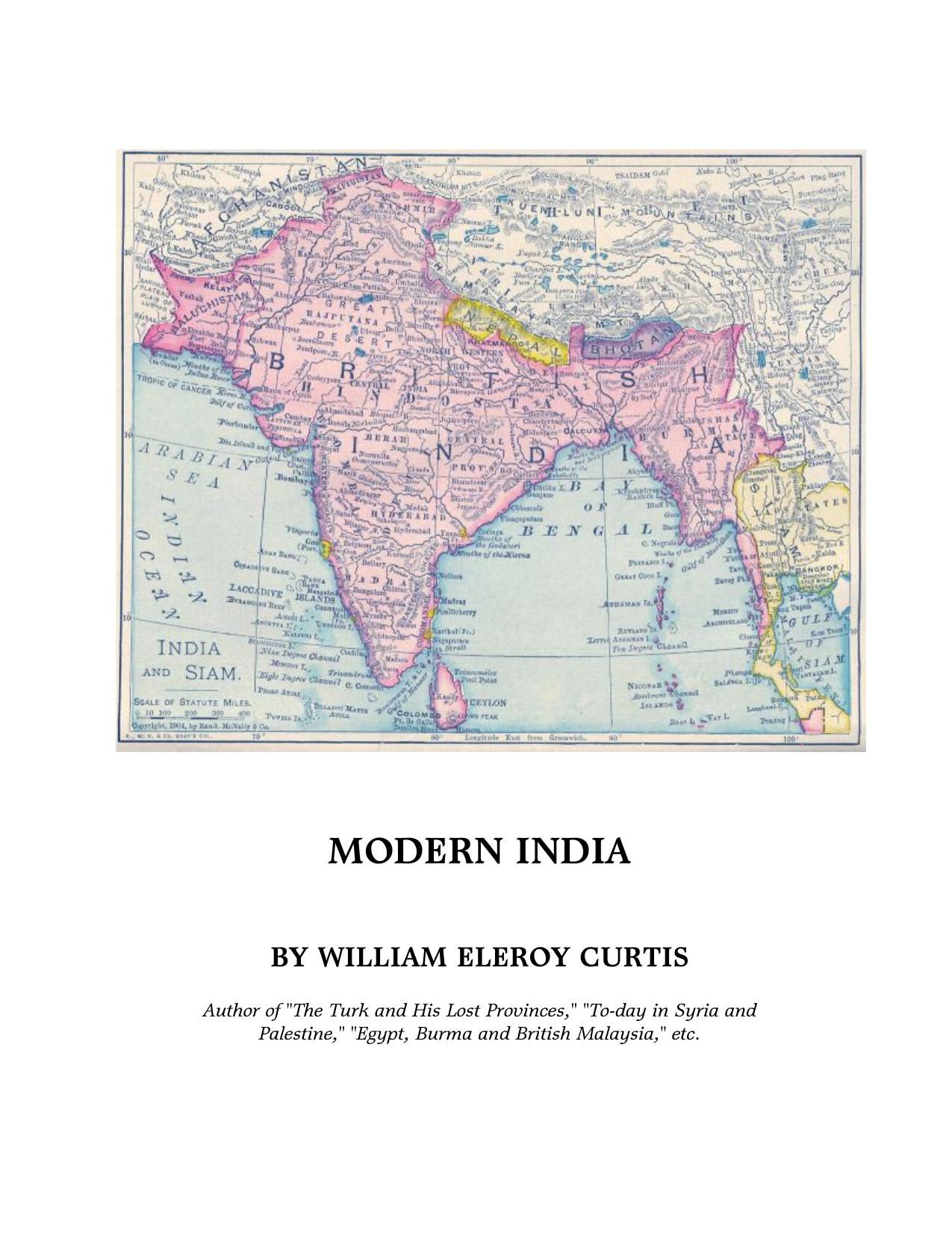 Modern India (Illustrated Edition) by William Eleroy Curtis